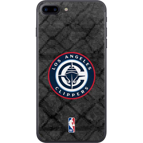 NBA Los Angeles Clippers Black Rust iPhone 8 Plus Skin