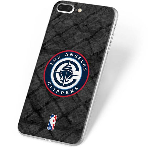 NBA Los Angeles Clippers Black Rust iPhone 8 Plus Skin