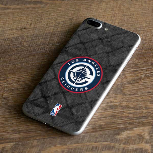 NBA Los Angeles Clippers Black Rust iPhone 8 Plus Skin