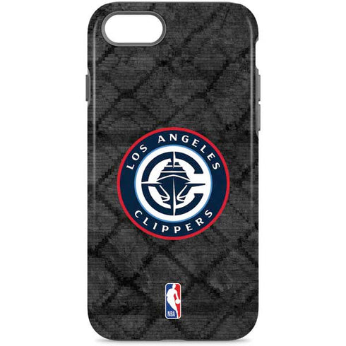 NBA Los Angeles Clippers Black Rust iPhone 8 Pro Case