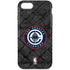 NBA Los Angeles Clippers Black Rust iPhone 8 Pro Case