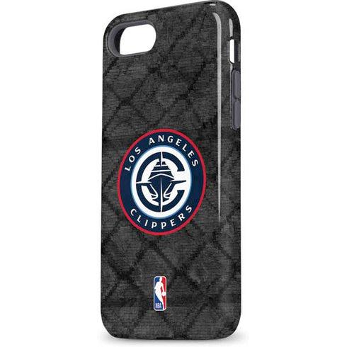 NBA Los Angeles Clippers Black Rust iPhone 8 Pro Case
