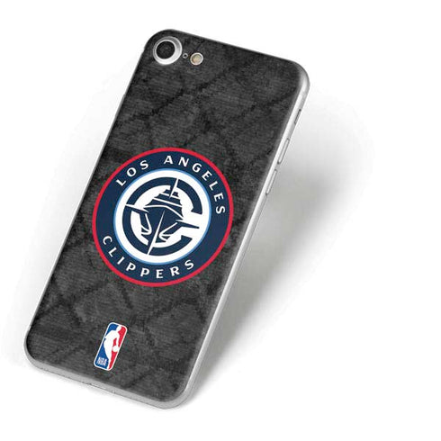 NBA Los Angeles Clippers Black Rust iPhone 8 Skin