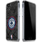 NBA Los Angeles Clippers Black Rust iPhone SE (2nd & 3rd Gen) Clear Case