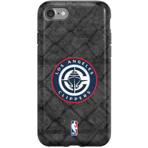 NBA Los Angeles Clippers Black Rust iPhone SE (2nd & 3rd Gen) Pro Case