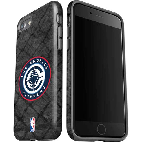 NBA Los Angeles Clippers Black Rust iPhone SE (2nd & 3rd Gen) Pro Case