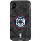 NBA Los Angeles Clippers Black Rust iPhone X Pro Case