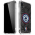 NBA Los Angeles Clippers Black Rust iPhone XR Clear Case