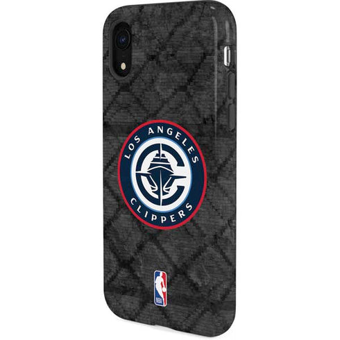 NBA Los Angeles Clippers Black Rust iPhone XR Pro Case