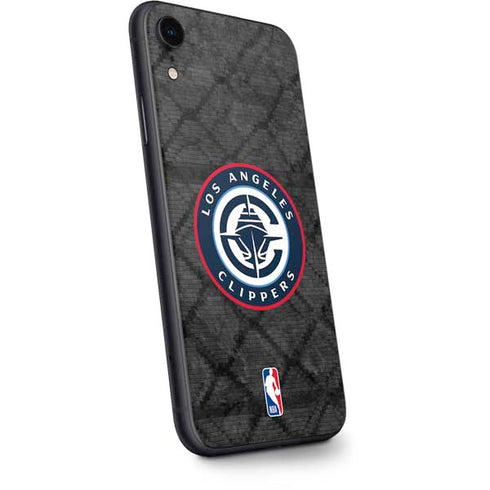 NBA Los Angeles Clippers Black Rust iPhone XR Skin