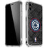 NBA Los Angeles Clippers Black Rust iPhone XS Max Clear Case
