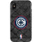 NBA Los Angeles Clippers Black Rust iPhone XS Pro Case