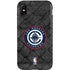 NBA Los Angeles Clippers Black Rust iPhone XS Pro Case