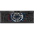 NBA Los Angeles Clippers Black Rust K95 RGB PLATINUM Mechanical Gaming Keyboard Skin