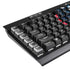 NBA Los Angeles Clippers Black Rust K95 RGB PLATINUM Mechanical Gaming Keyboard Skin