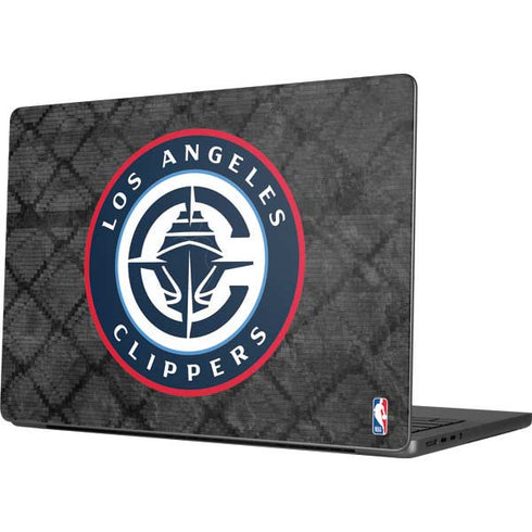 NBA Los Angeles Clippers Black Rust MacBook Pro 14in (2021-24) Skin
