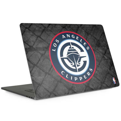 NBA Los Angeles Clippers Black Rust MacBook Skins