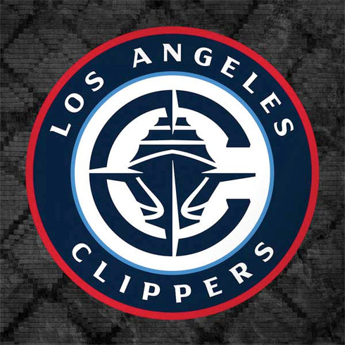 NBA Los Angeles Clippers Black Rust MacBook Skins