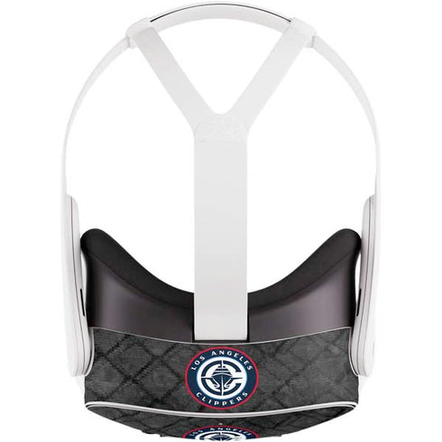 NBA Los Angeles Clippers Black Rust Meta Quest 3S Skin