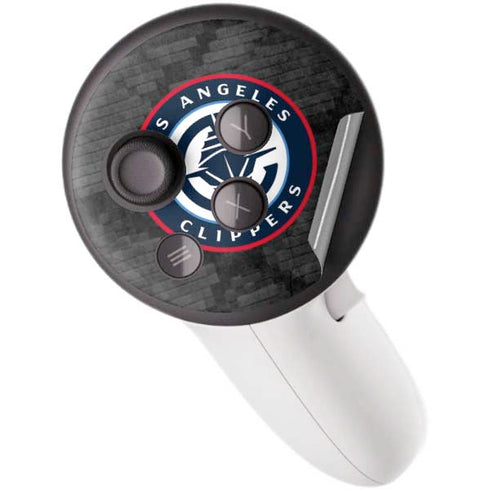 NBA Los Angeles Clippers Black Rust Meta Quest 3S Skin