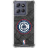 NBA Los Angeles Clippers Black Rust Moto G 5G (2025) Clear Case