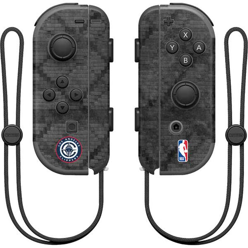 NBA Los Angeles Clippers Black Rust Nintendo Skins