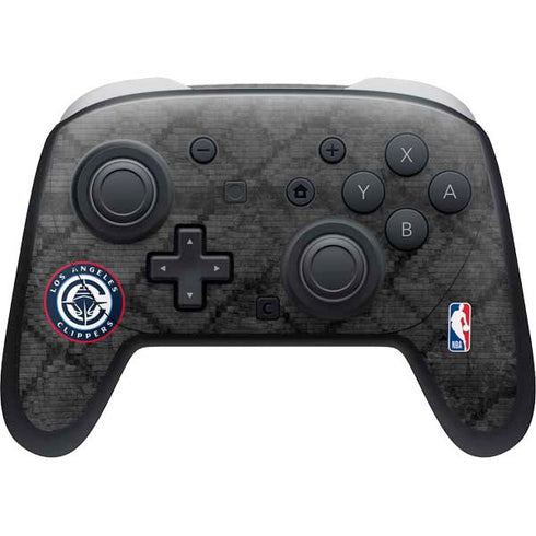 NBA Los Angeles Clippers Black Rust Nintendo Switch 2 (2025) Pro Controller Skin