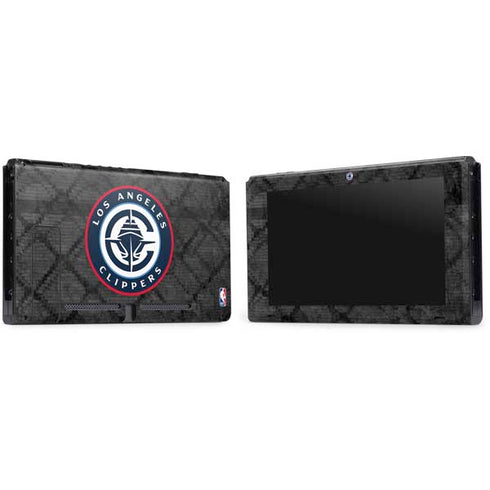 NBA Los Angeles Clippers Black Rust Nintendo Switch Bundle Skin