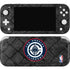 NBA Los Angeles Clippers Black Rust Nintendo Switch Lite Skin