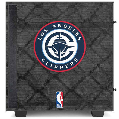 NBA Los Angeles Clippers Black Rust NZXT H510 Compact ATX Mid-Tower Case Skin