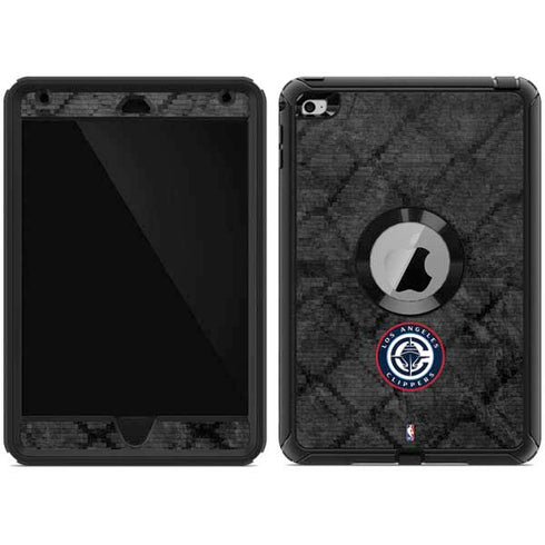 NBA Los Angeles Clippers Black Rust Otterbox Defender iPad Skin