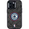 NBA Los Angeles Clippers Black Rust Otterbox Defender iPhone Skin
