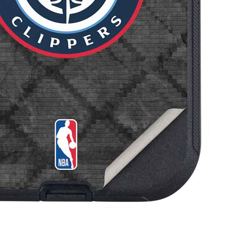 NBA Los Angeles Clippers Black Rust Otterbox Defender iPhone Skin