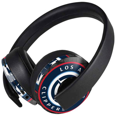 NBA Los Angeles Clippers Black Rust PlayStation 4 Gold Wireless Headset Skin