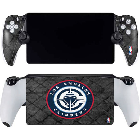 NBA Los Angeles Clippers Black Rust PlayStation Portal Remote Player Skin