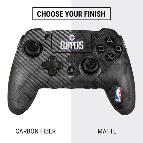 NBA Los Angeles Clippers Black Rust PlayStation Scuf Vantage 2 Controller Skin