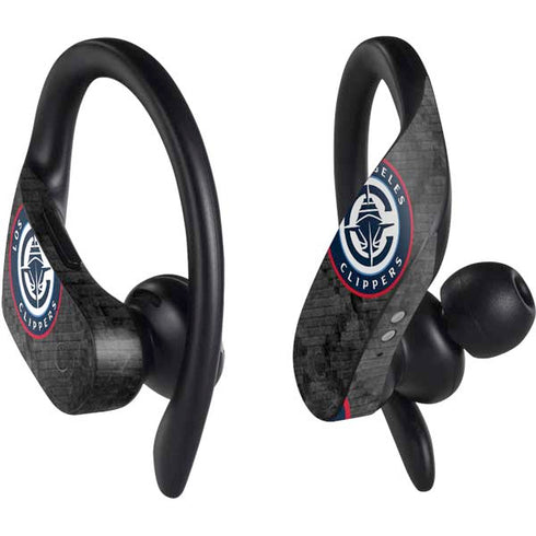 NBA Los Angeles Clippers Black Rust PowerBeats Pro Skin
