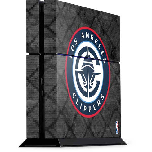 NBA Los Angeles Clippers Black Rust PlayStation PS4 Skins