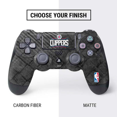 NBA Los Angeles Clippers Black Rust PS4 Controller Skin