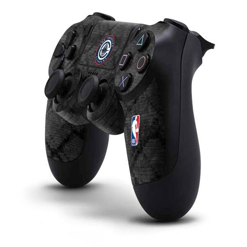 NBA Los Angeles Clippers Black Rust PS4 Controller Skin