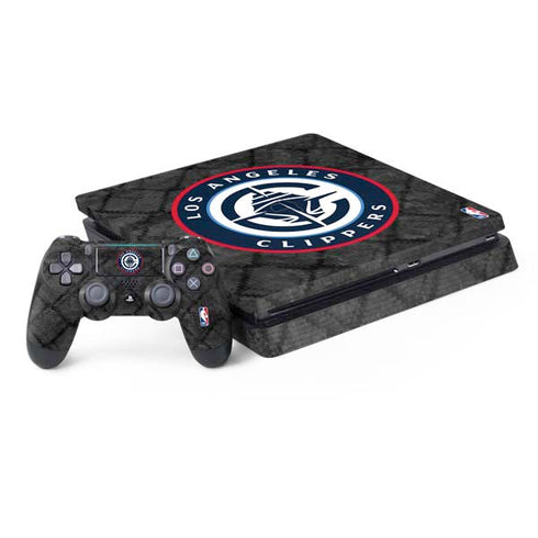 NBA Los Angeles Clippers Black Rust PlayStation PS4 Skins