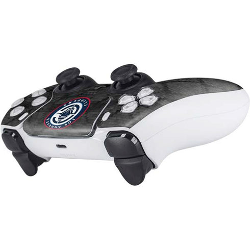 NBA Los Angeles Clippers Black Rust PS5 Controller Skin