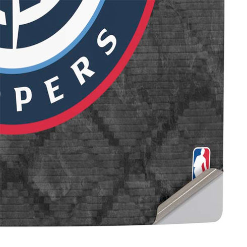 NBA Los Angeles Clippers Black Rust PS5 Pro Console Skin
