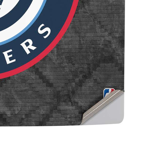 NBA Los Angeles Clippers Black Rust PS5 Pro Disk Console Skin