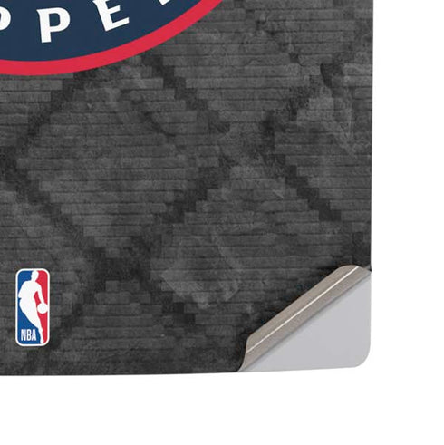 NBA Los Angeles Clippers Black Rust PS5 Slim Digital Edition Console Skin