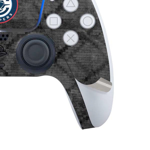 NBA Los Angeles Clippers Black Rust PS5 Slim Disk Bundle Skin