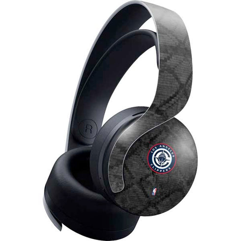 NBA Los Angeles Clippers Black Rust PULSE 3D Wireless Headset for PS5 Skin