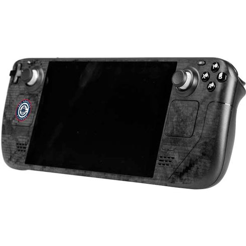 NBA Los Angeles Clippers Black Rust Steam Deck Handheld Gaming Computer OLED Skin
