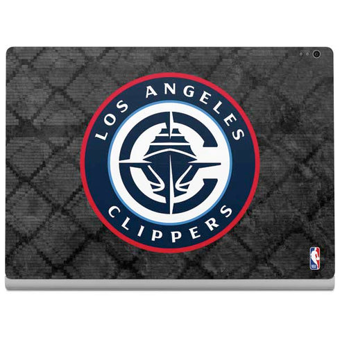 NBA Los Angeles Clippers Black Rust Surface Book 2 13.5in Skin