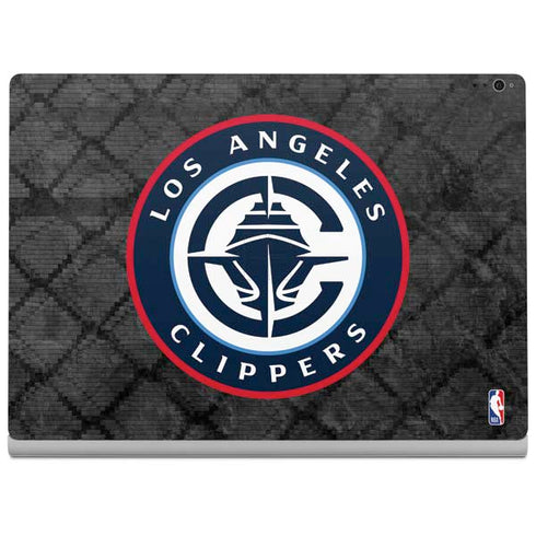 NBA Los Angeles Clippers Black Rust Surface Book 2 15in Skin